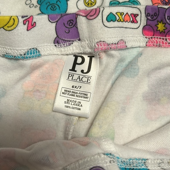 Girls bear pajama set size 6x/7 from The Children’s Place. - Picture 4 of 6